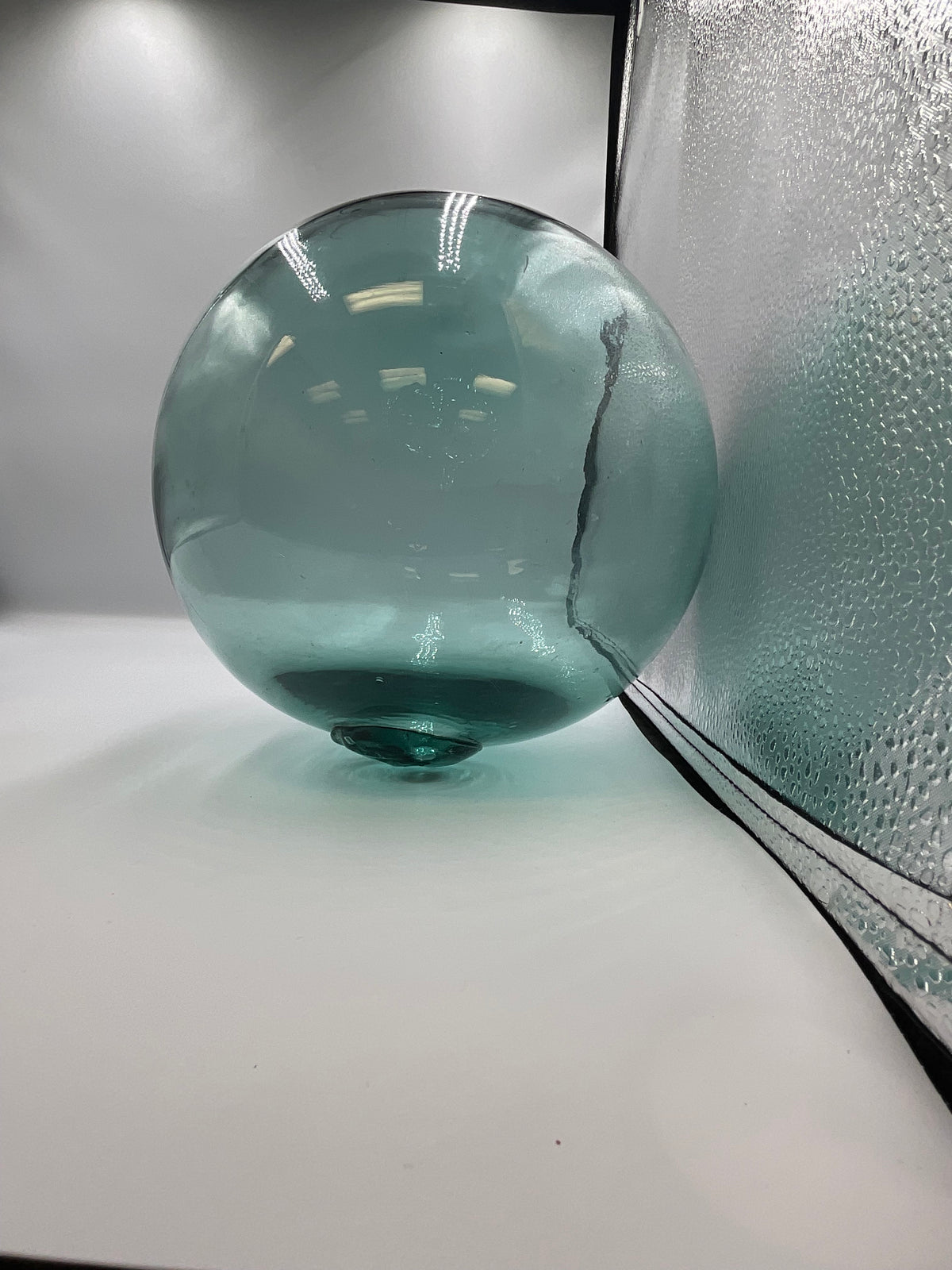 Vintage Japanese Blown Glass Fishing Float