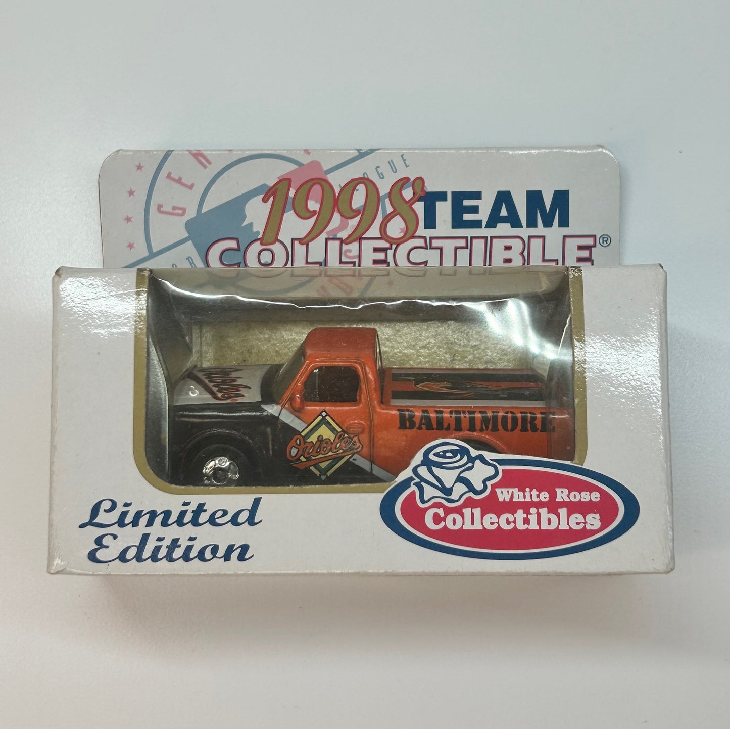 Baltimore Orioles Limited Edition Team Collectible Model Pickup Truck Vintage 1998