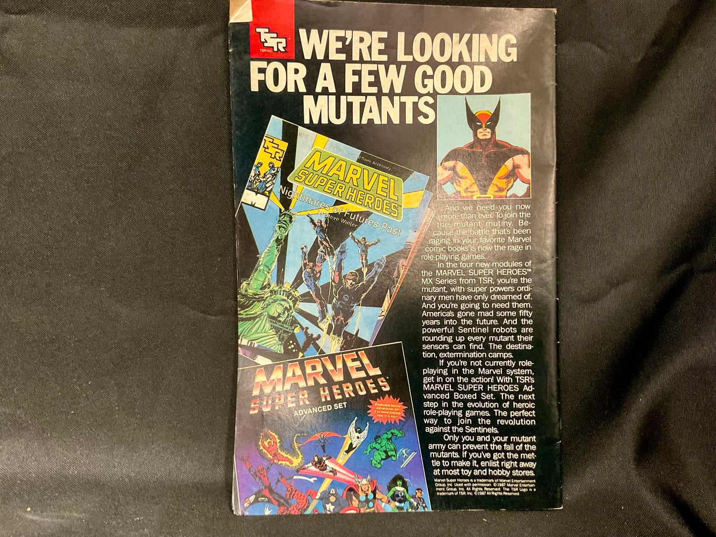 Marvel Comics X-Factor #26 "The Fall of The Mutants" Vintage 1988