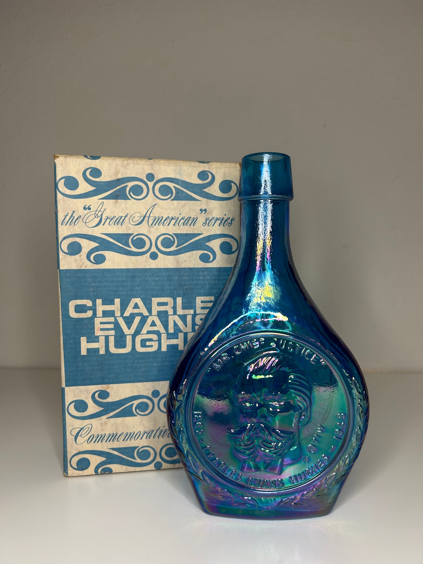 Vintage 1970s Charles Evans Hughes Decanter