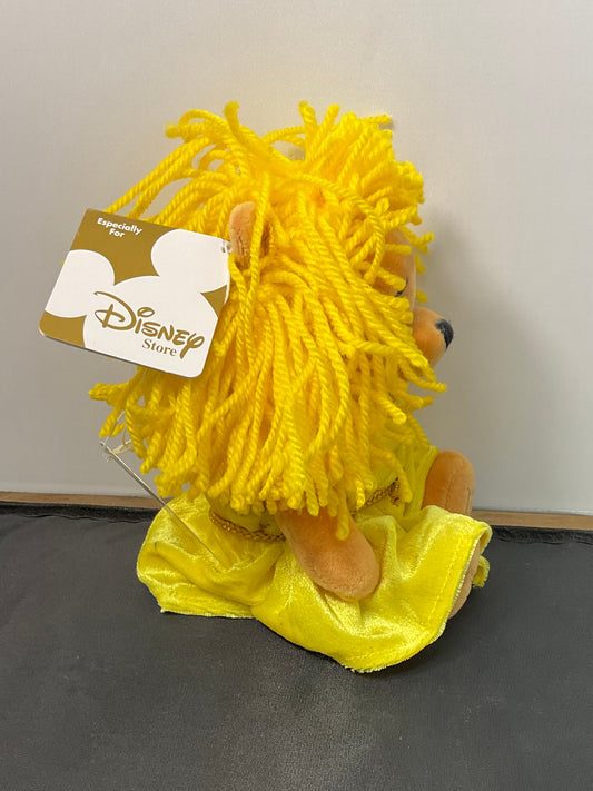 Virgo Winnie the Pooh Vintage Mini Beanie Plush Disney Store Collectible