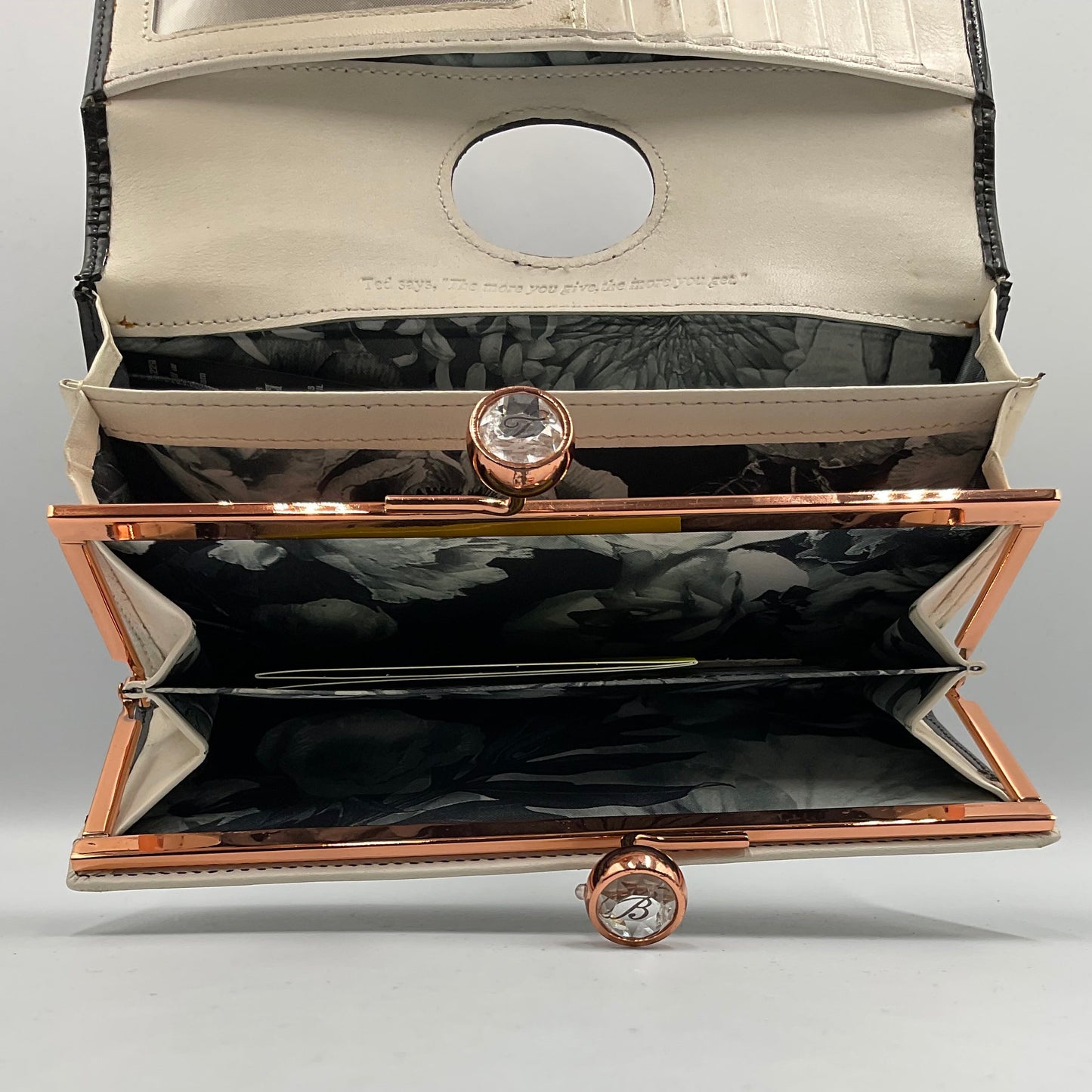 Ted Baker London Patent Leather Clutch
