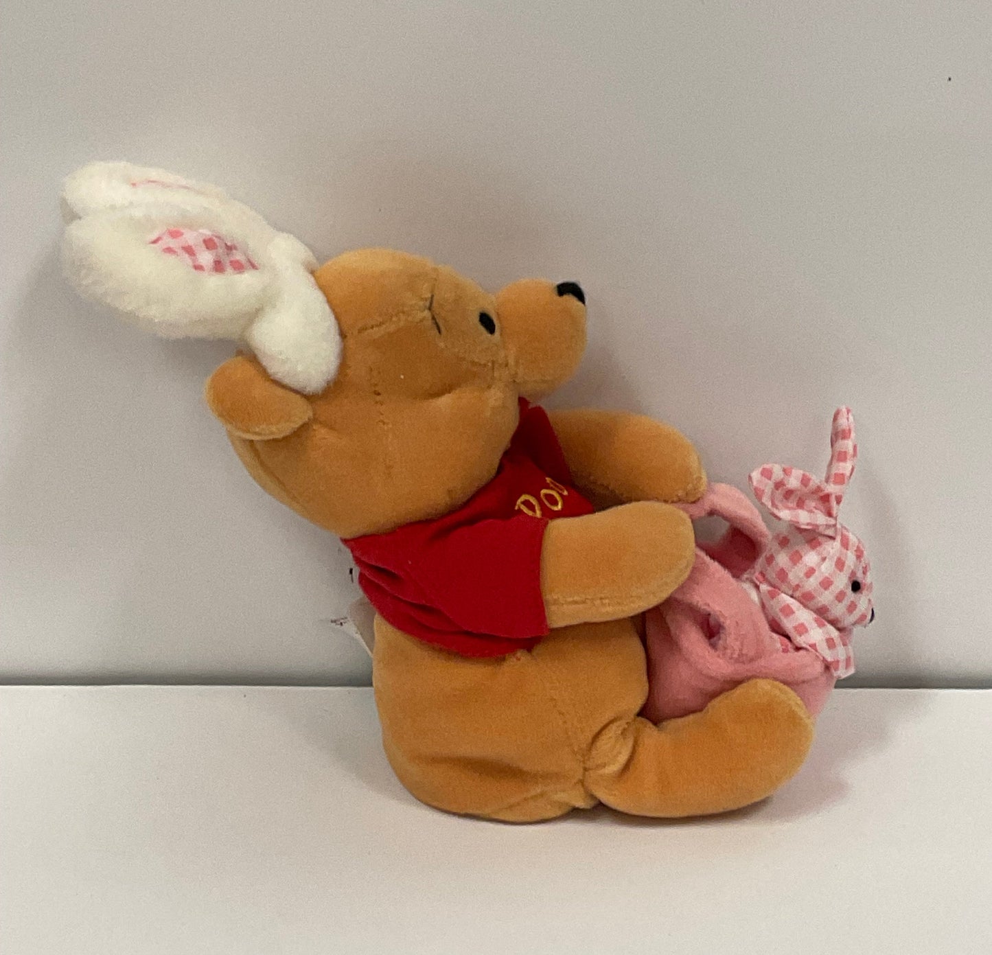 Easter Bunny Winnie the Pooh Bear & Friends Vintage Mini Beanbag Beanie Plush Disney Collectible