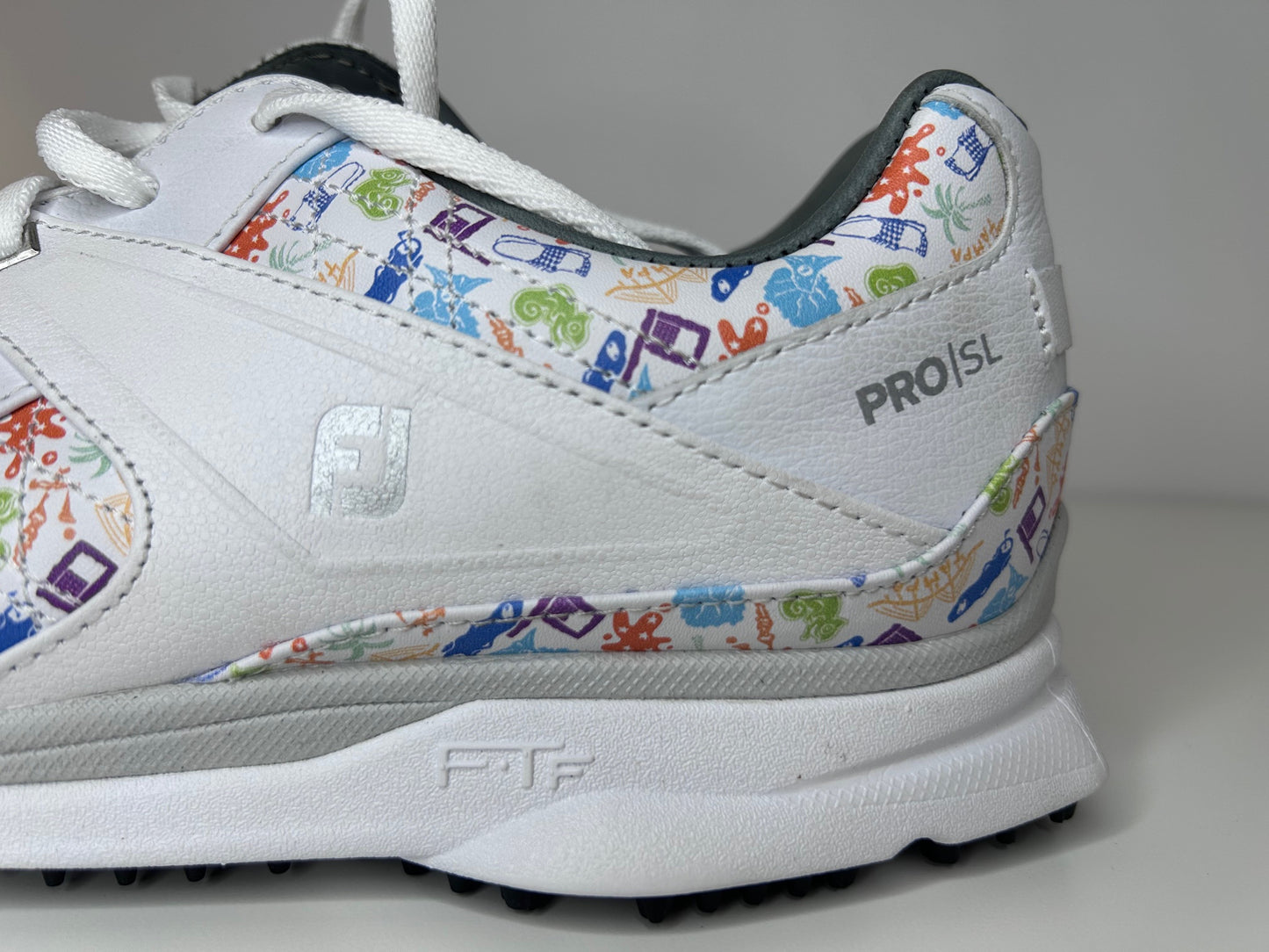 FootJoy FJ MyJoy Custom Made Golf Shoes Mens Size 8 Womens Size 9.5 Florida Themed Brand New in Box