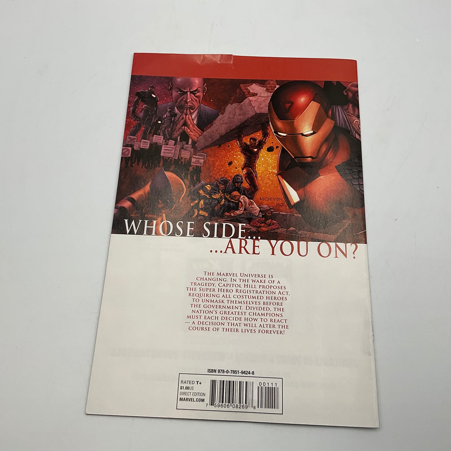 Marvel True Believers Civil War 1