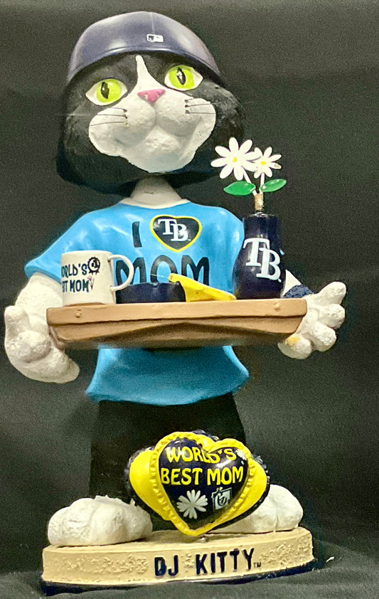 Mother's Day 2014 Limited Edition "Bobble of the Month" Collectible Bobblehead Featuring DJ Kitty The Mascot for the Tampa Bay Rays