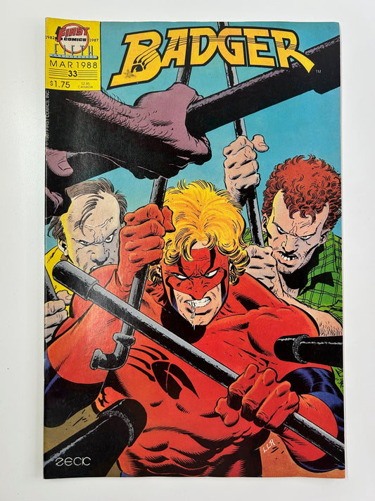 Badger #33 Vintage March 1988 First Comic Books