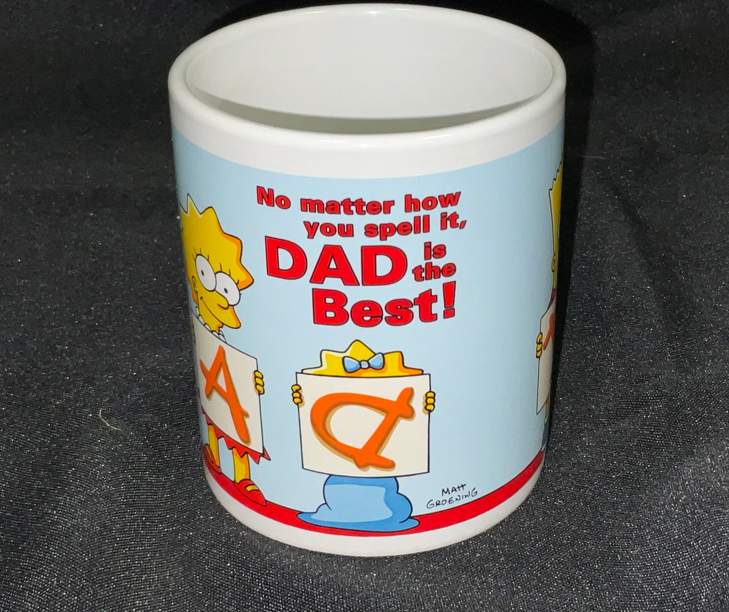 Simpsons "Dad" Father's Day Gift Pencil Cup New in Box
