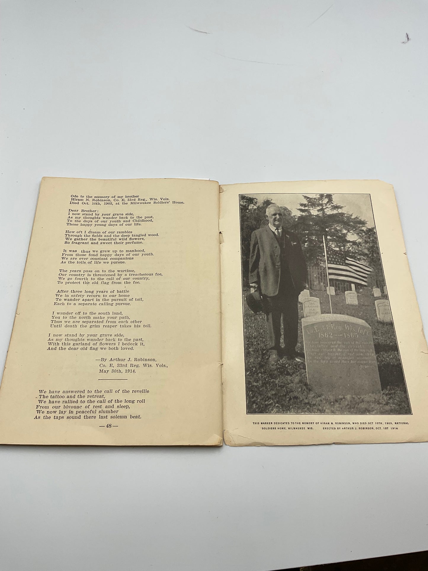 Antique Memorandum and Anecdotes of the Civil War |By Arthur J. Robinson