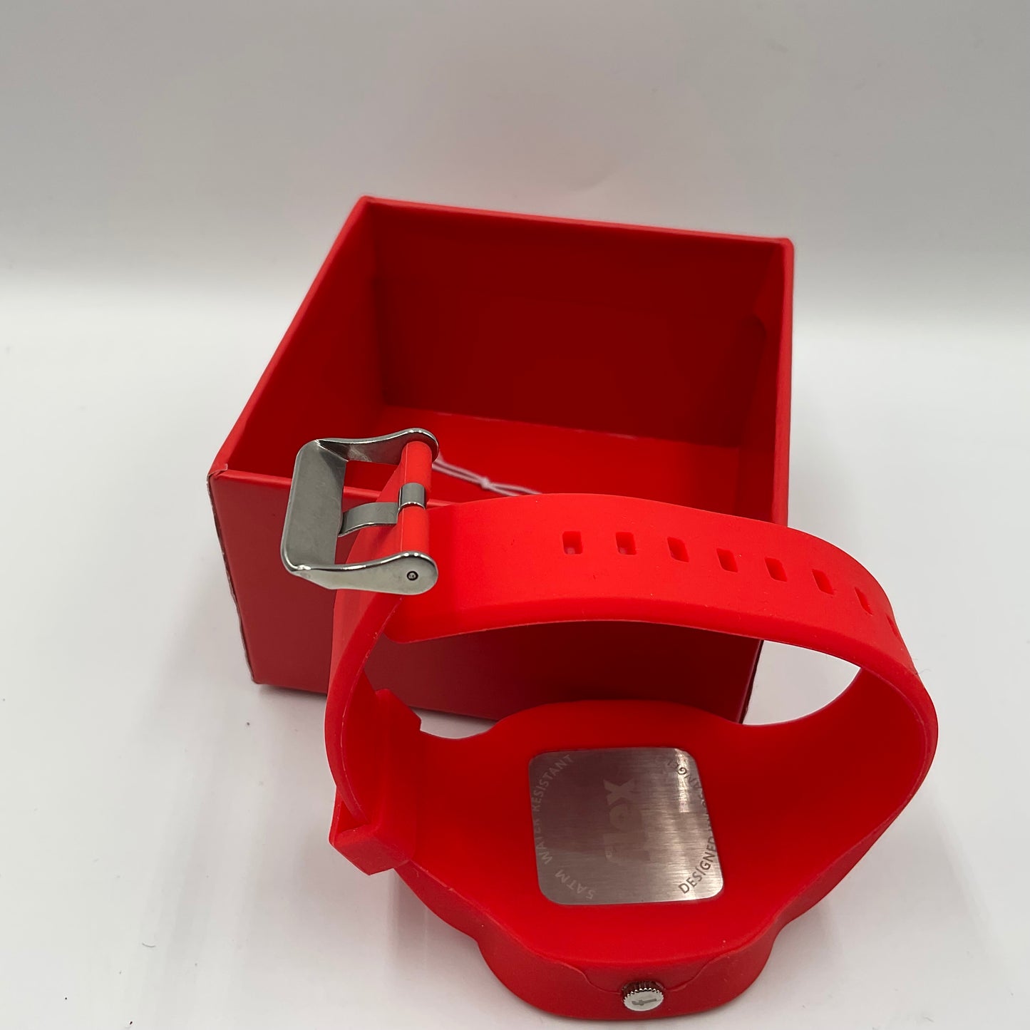 Good Sam Red Silicone Casing Water Resistant Analog FLEX Watch
