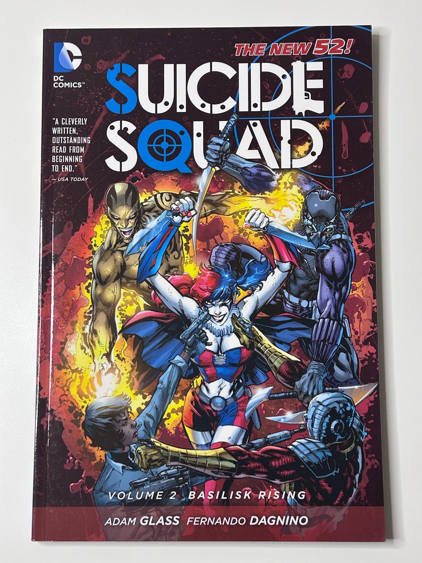 Suicide Squad Vol 2 Basilisk Rising New 52 DC Comics Paperback Comic Book Graphic Novel Feb 2013