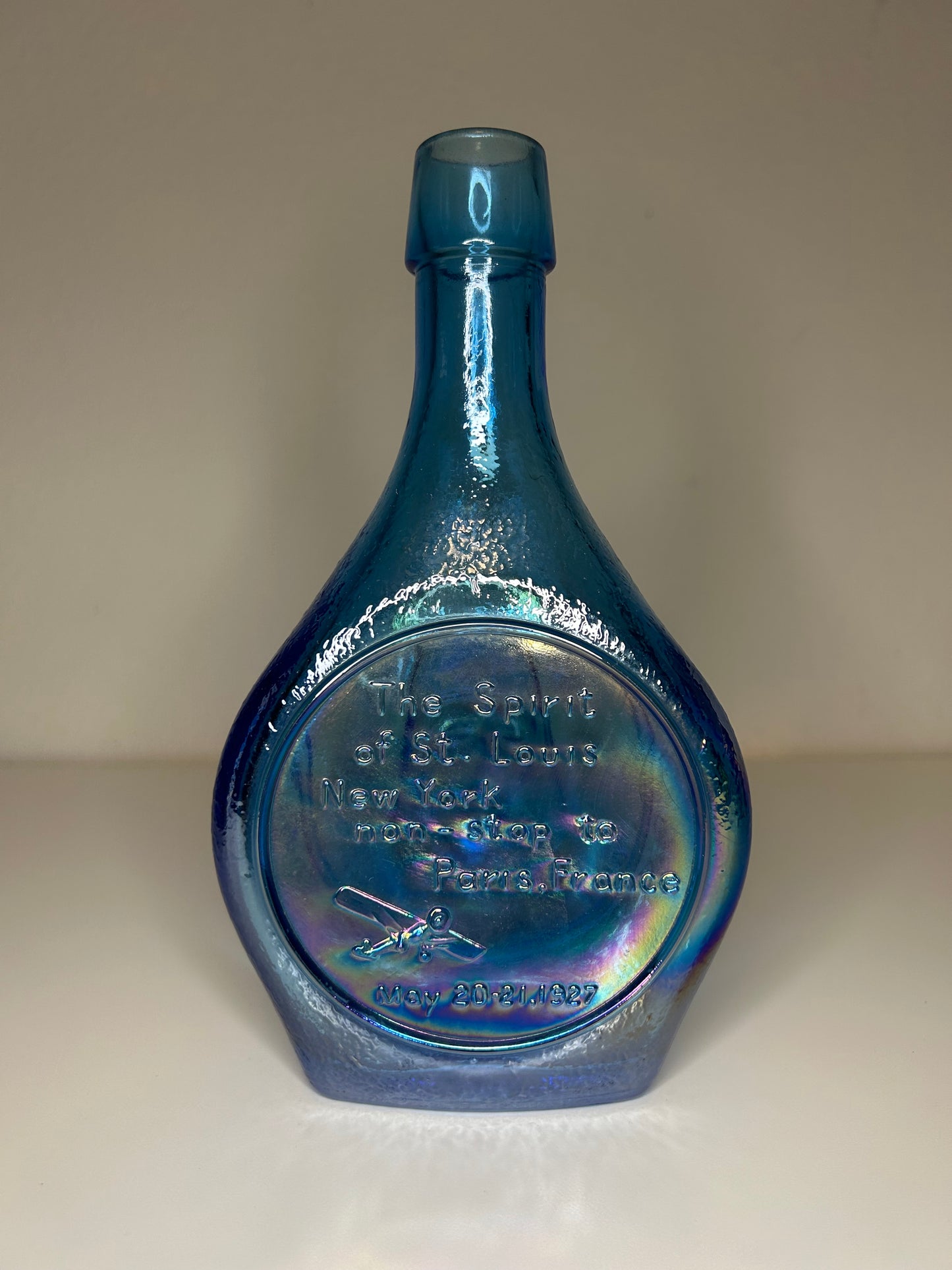 Vintage 1970s Charles Lindbergh Decanter