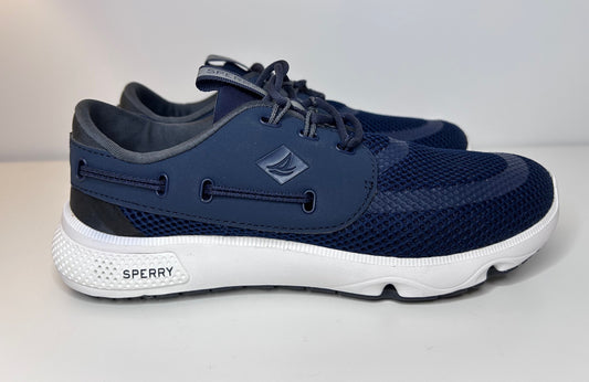 Sperry Women's 7 Seas 3-Eye Boating Shoes Size 7 Navy Blue Brand New