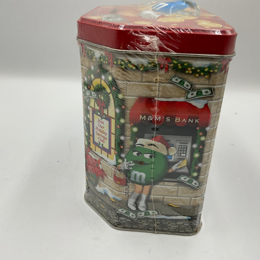 Not opened 2003 M&M’s Holiday Tin