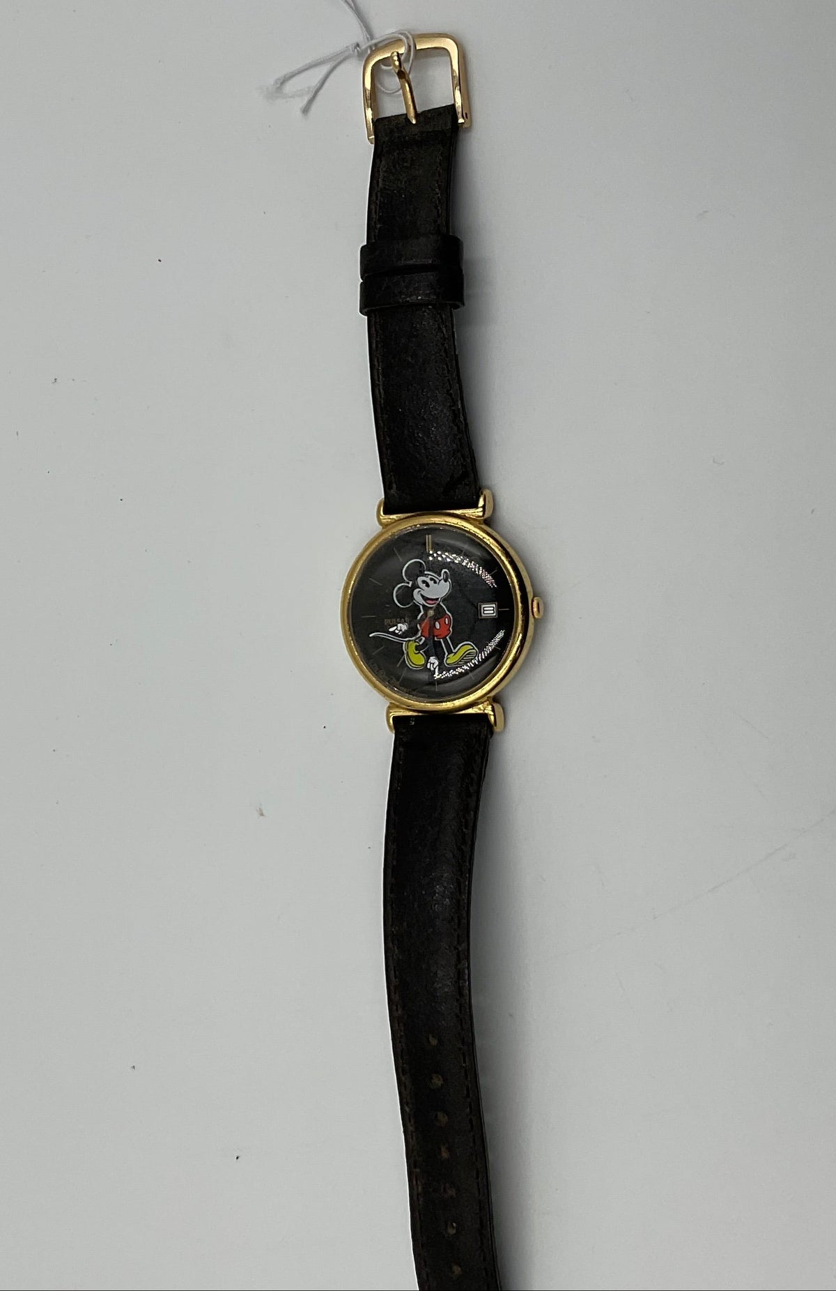 Disney Vintage Mickey Mouse Pulsar Analog Quartz Watch New Battery