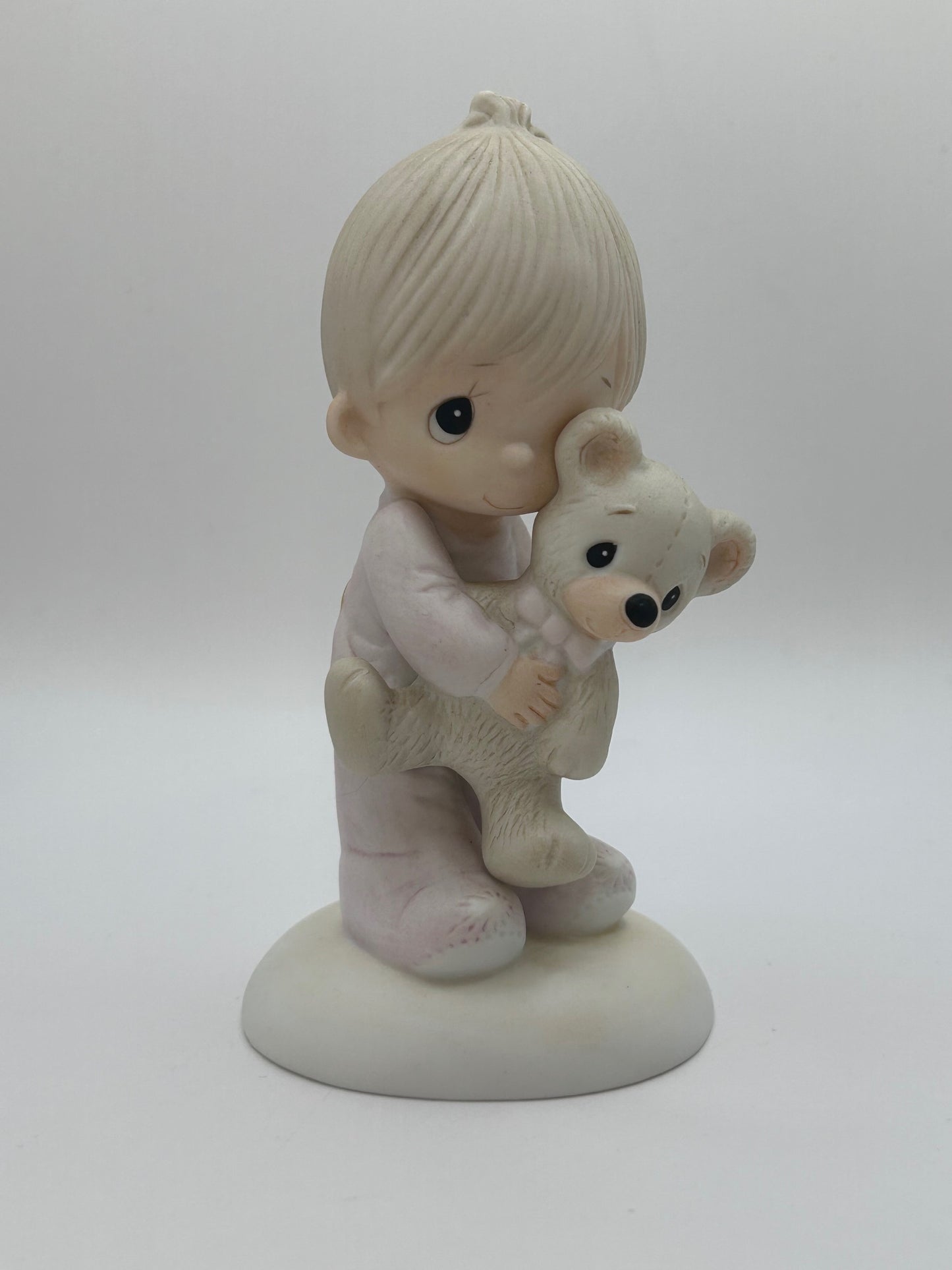 Precious Moments Jesus Loves Me Vintage 1978 Porcelain Figurine