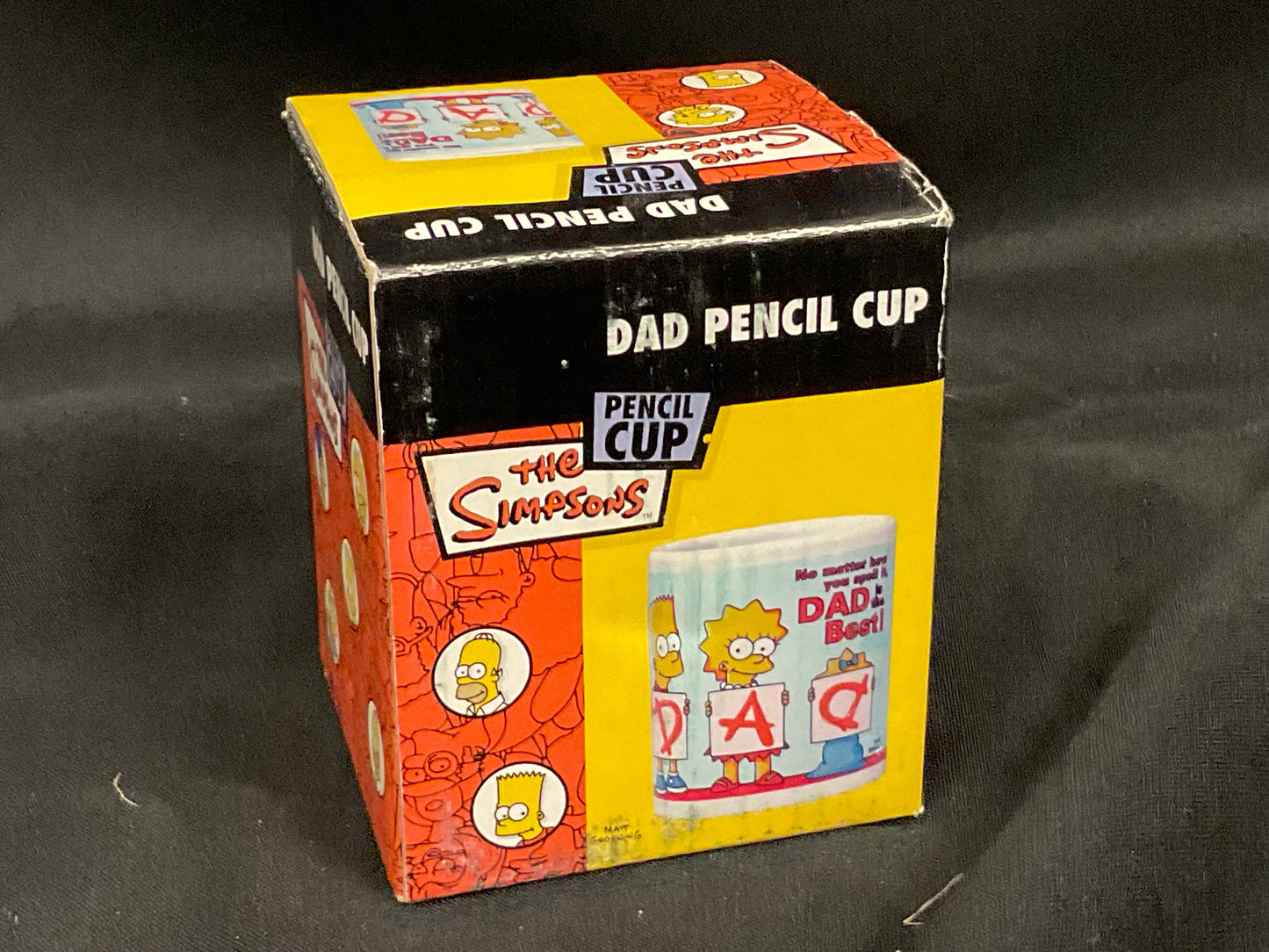 Simpsons "Dad" Father's Day Gift Pencil Cup New in Box