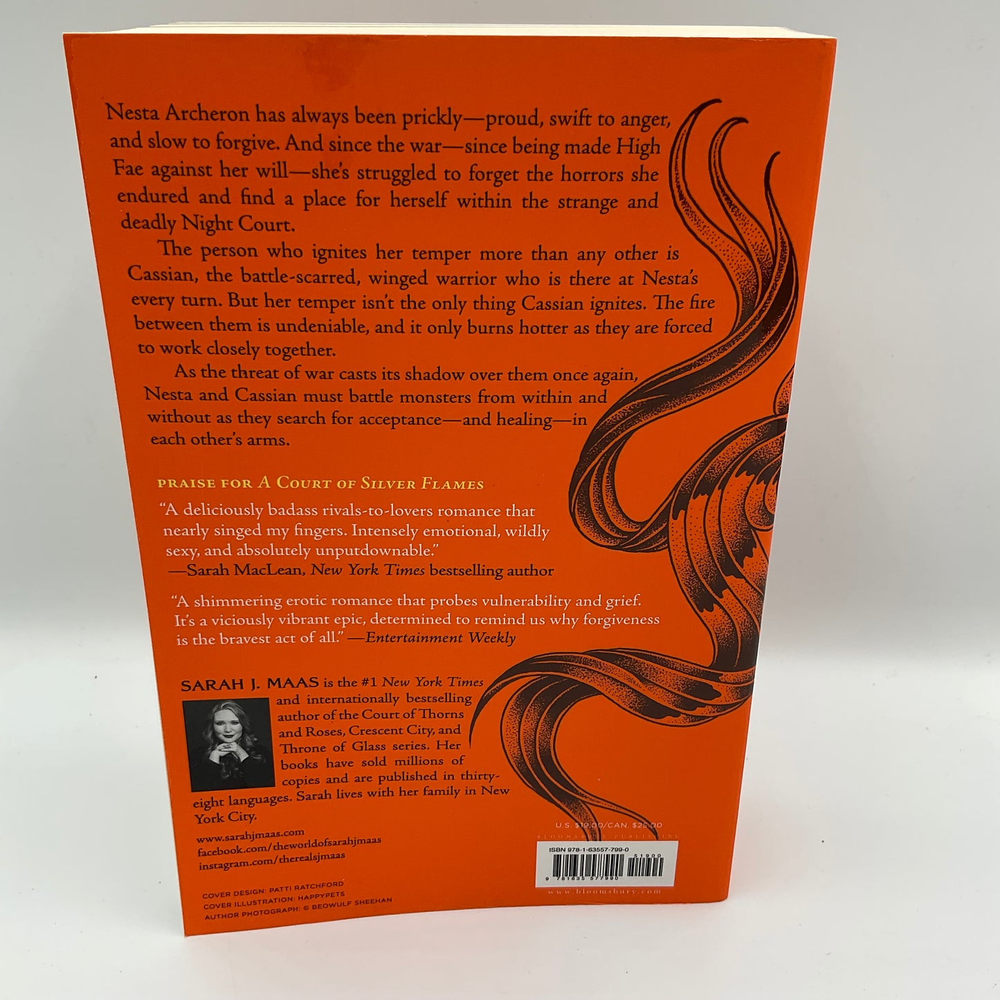 Sarah J.Maas A Court of Silver Flames Paperback Book