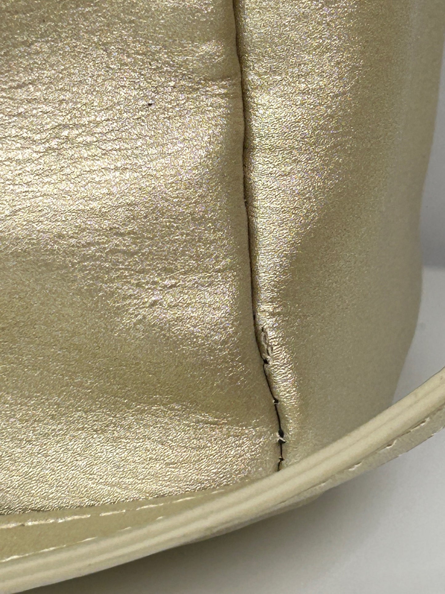 Tommy Hilfiger Gold Crossbody Mini Backpack Style Bag Handbag Purse