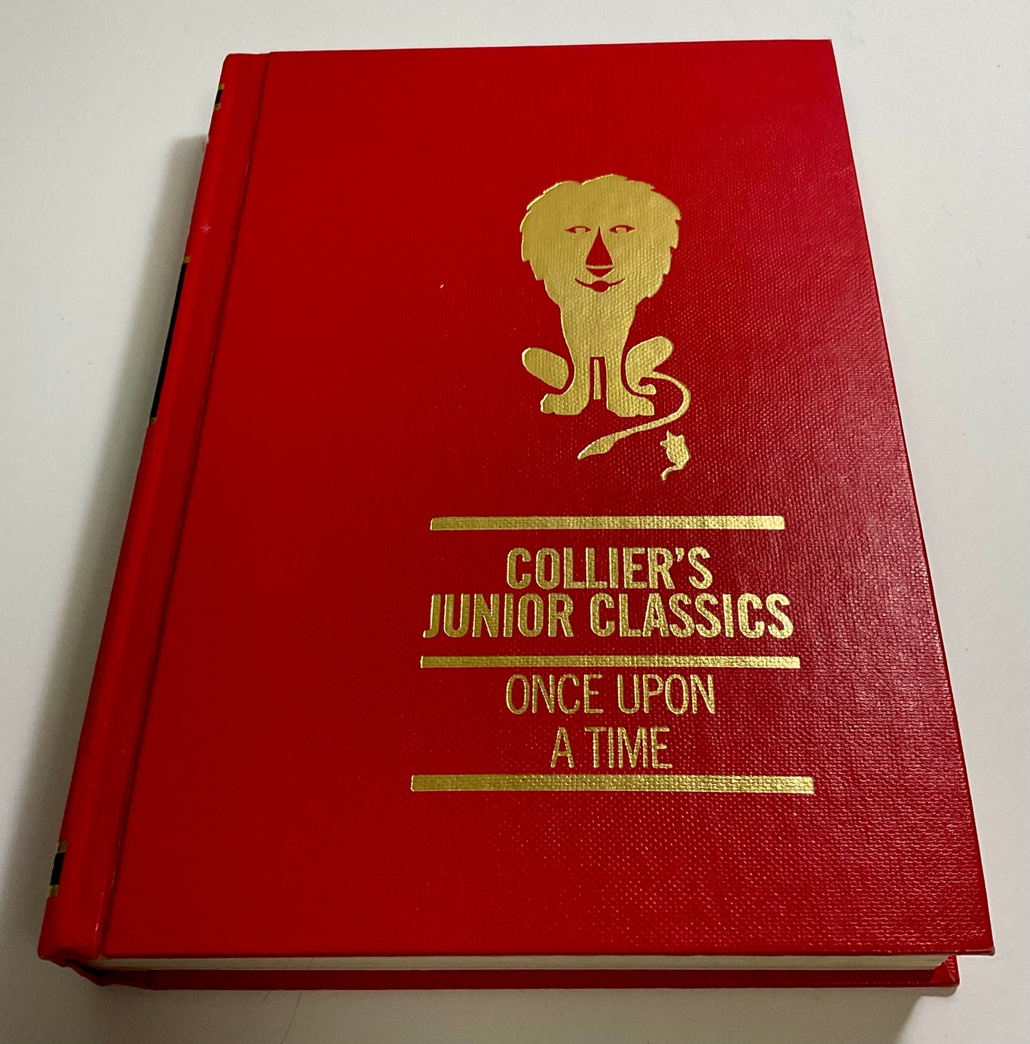 Once Upon A Time Collier's Junior Classics Series #2 Vintage 1962 Hardcover Book