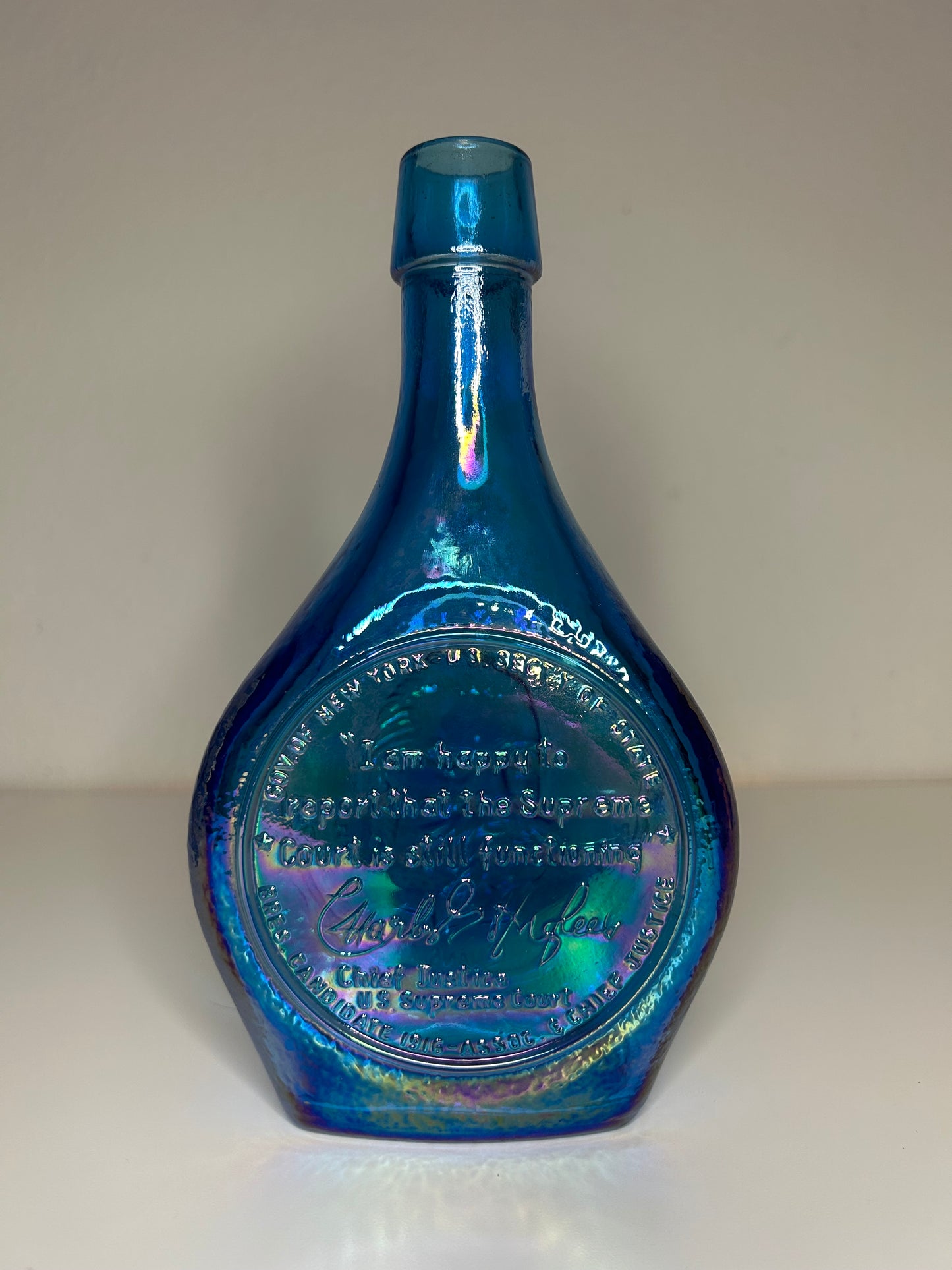 Vintage 1970s Charles Evans Hughes Decanter