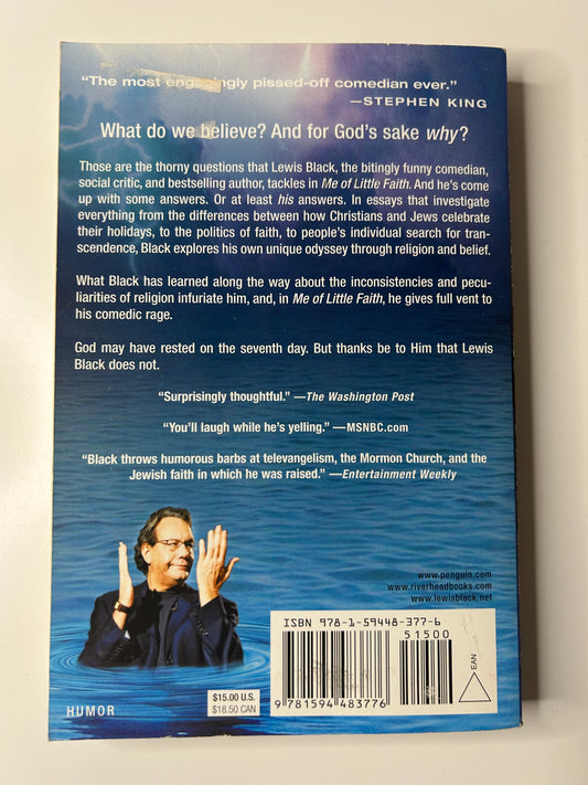 Lewis Black: Me of Little Faith More Me! Less Faith!