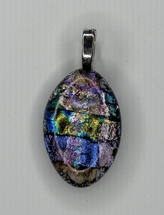 Multicolor Stone-Like Necklace Charm Pendant Fashion Jewelry