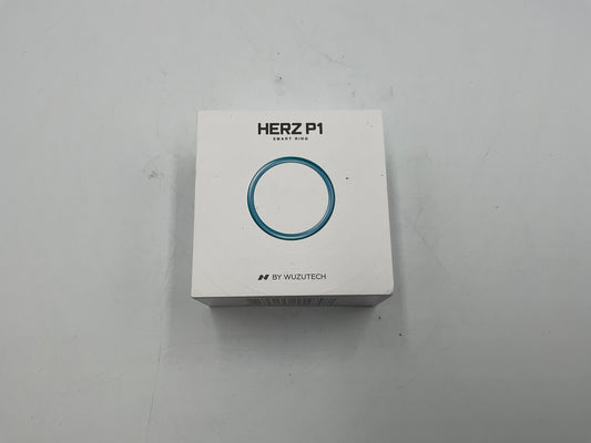 HERZ P1 Smart Ring by WUZUTECH Midnight Black Size 13 in Box
