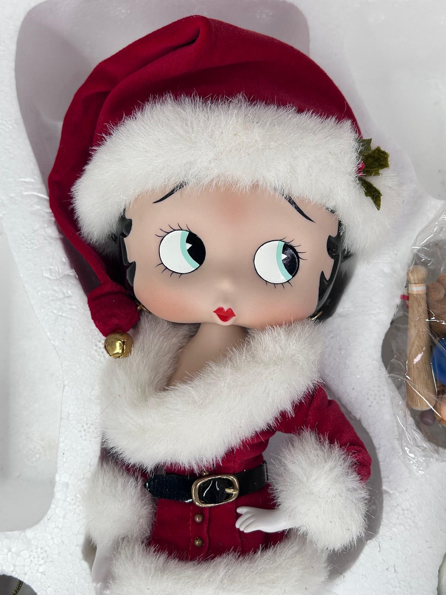 Holiday Betty Boop by Syd Hap Danbury Mint Brand New Mint Condition Original Box and Package with COA