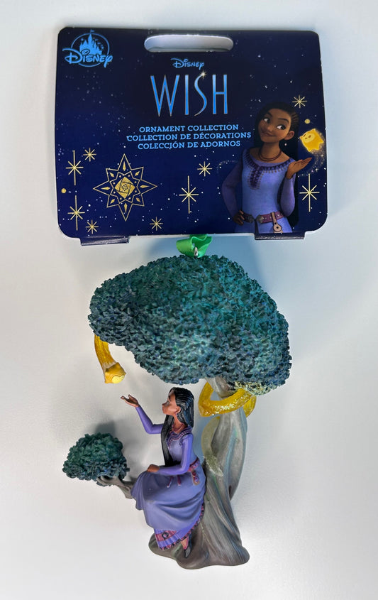 Disney Official Wish Asha and Star Ornament New with Tags
