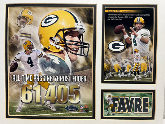 BRETT FAVRE ALL-TIME YARDS