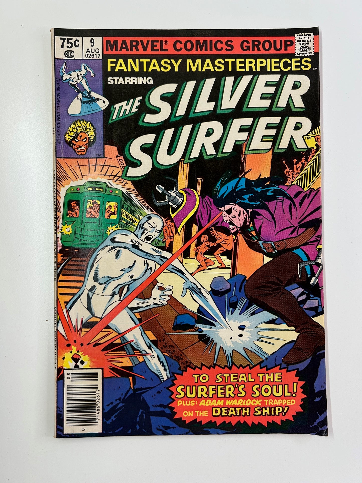 Marvel Fantasy Masterpieces Starring The Silver Surfer #9 Vintage 1980 Comic Book