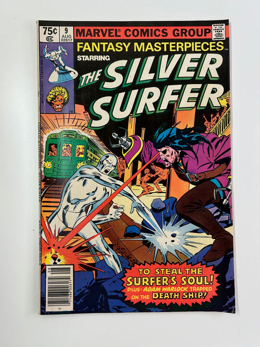 Marvel Fantasy Masterpieces Starring The Silver Surfer #9 Vintage 1980 Comic Book