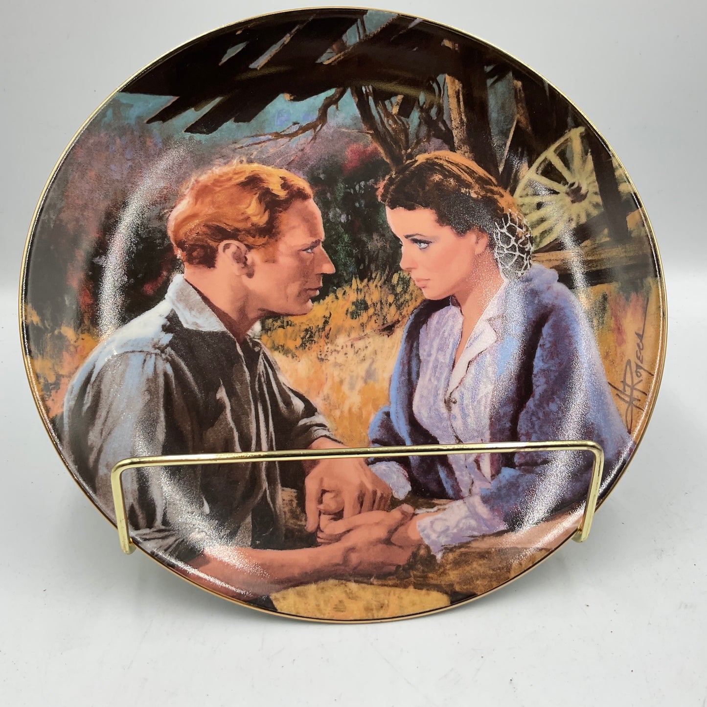 W.L.George Fine China Scarlett and Ashley after the War By Howard Rogers