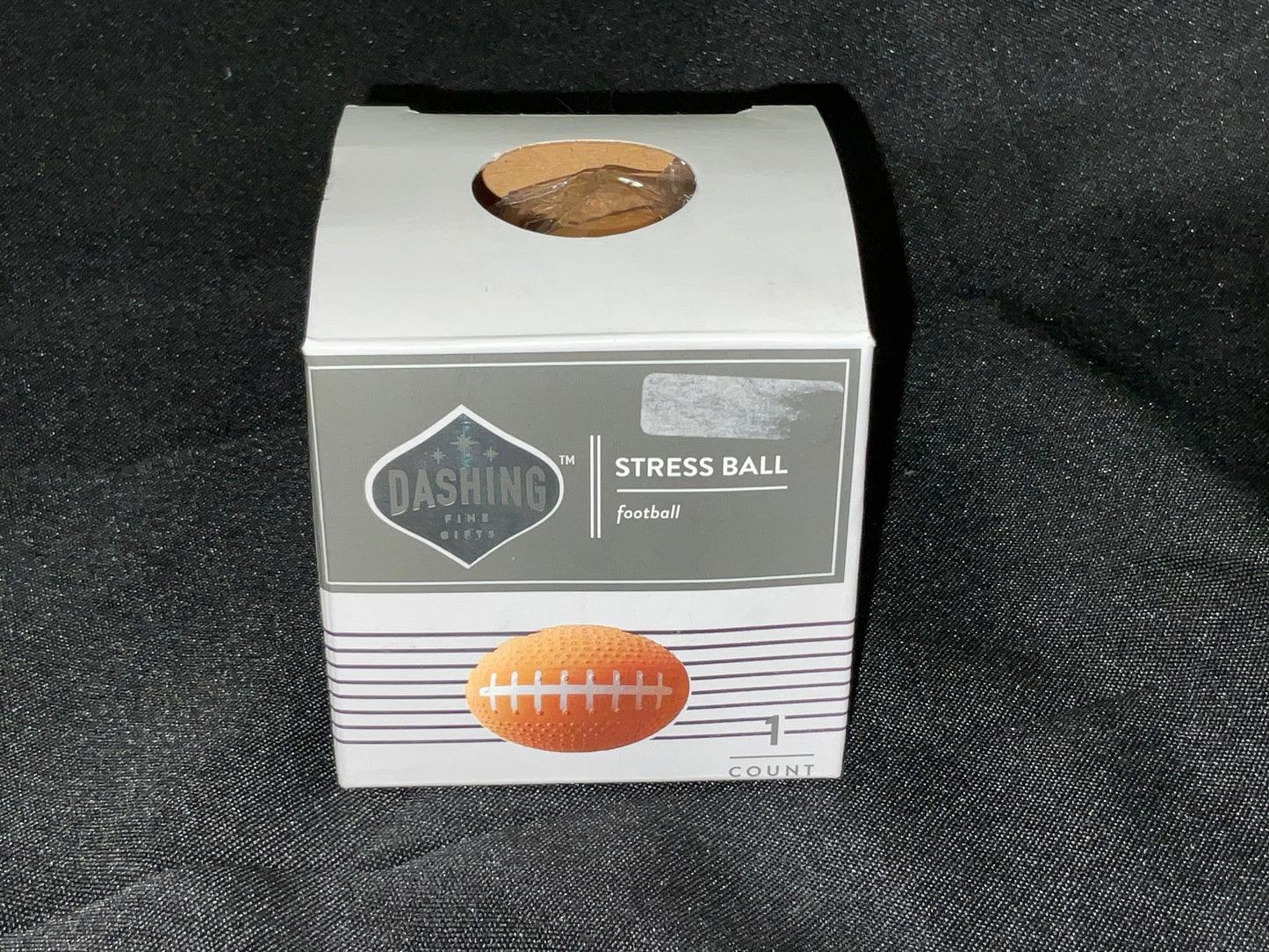 Dashing Fine Gifts Football Stress Ball Brand New in Box with Original Packaging