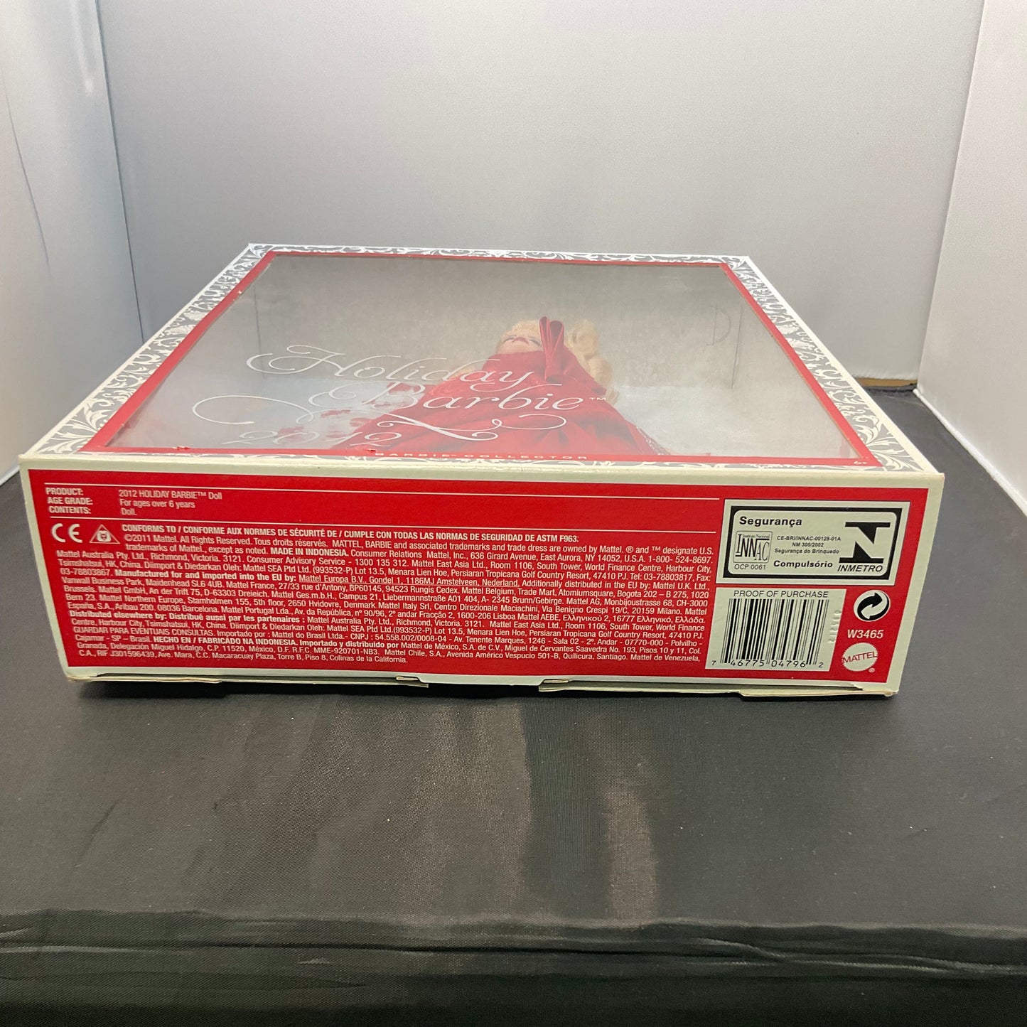 2012 Holiday Barbie Doll Mattel W3465