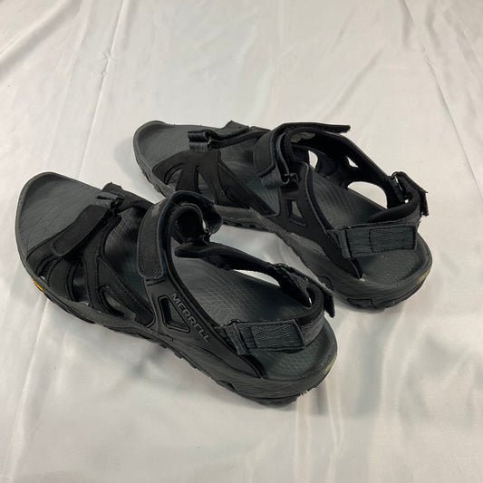 Merrell Men's Breakwater Strap Sport Sandal Size 12 Black Vibram