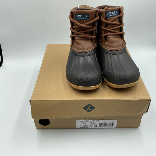Sperry Port Duck Boots Boys Size 9M