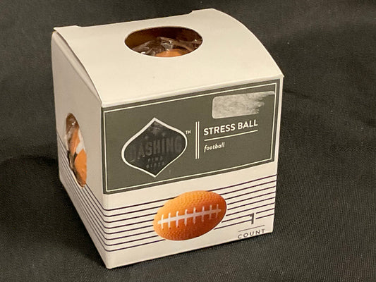 Dashing Fine Gifts Football Stress Ball Brand New in Box with Original Packaging