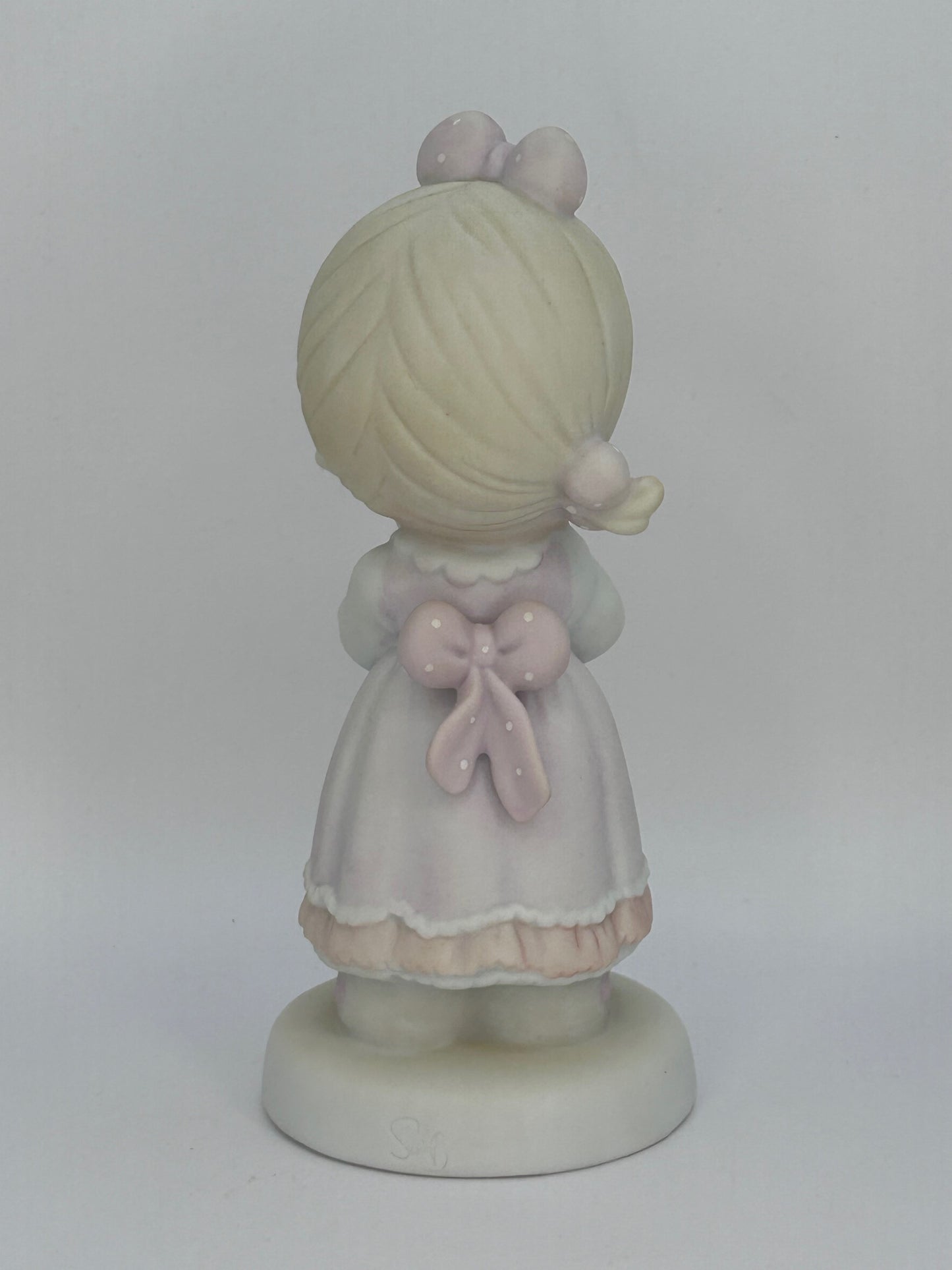 Precious Moments Vintage 1989 Special 1990 Limited Edition I'm A Precious Moments Fan Figurine Orig Box