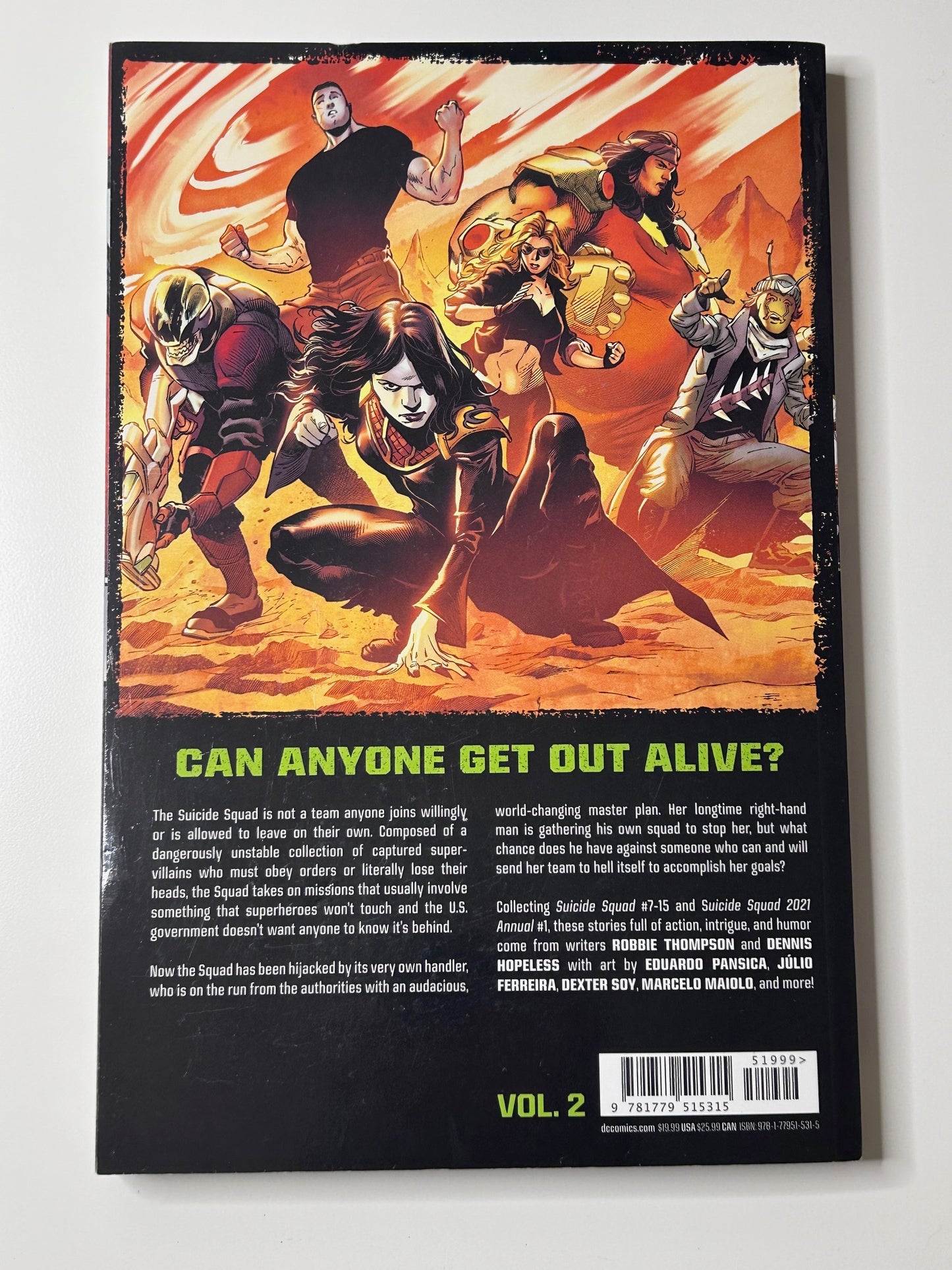 Suicide Squad Vol 2 Ambushed DC Comics Paperback Comic Book July 2022