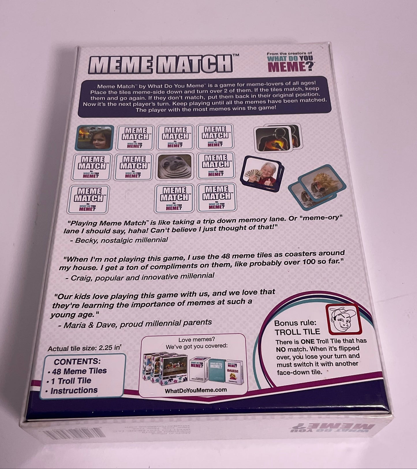 Meme Match Board Game by What Do You Meme Ages 12+