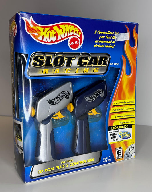 Hot Wheels Slot Car Racing PC Computer Game Vintage 2000 Brand New in Original Package