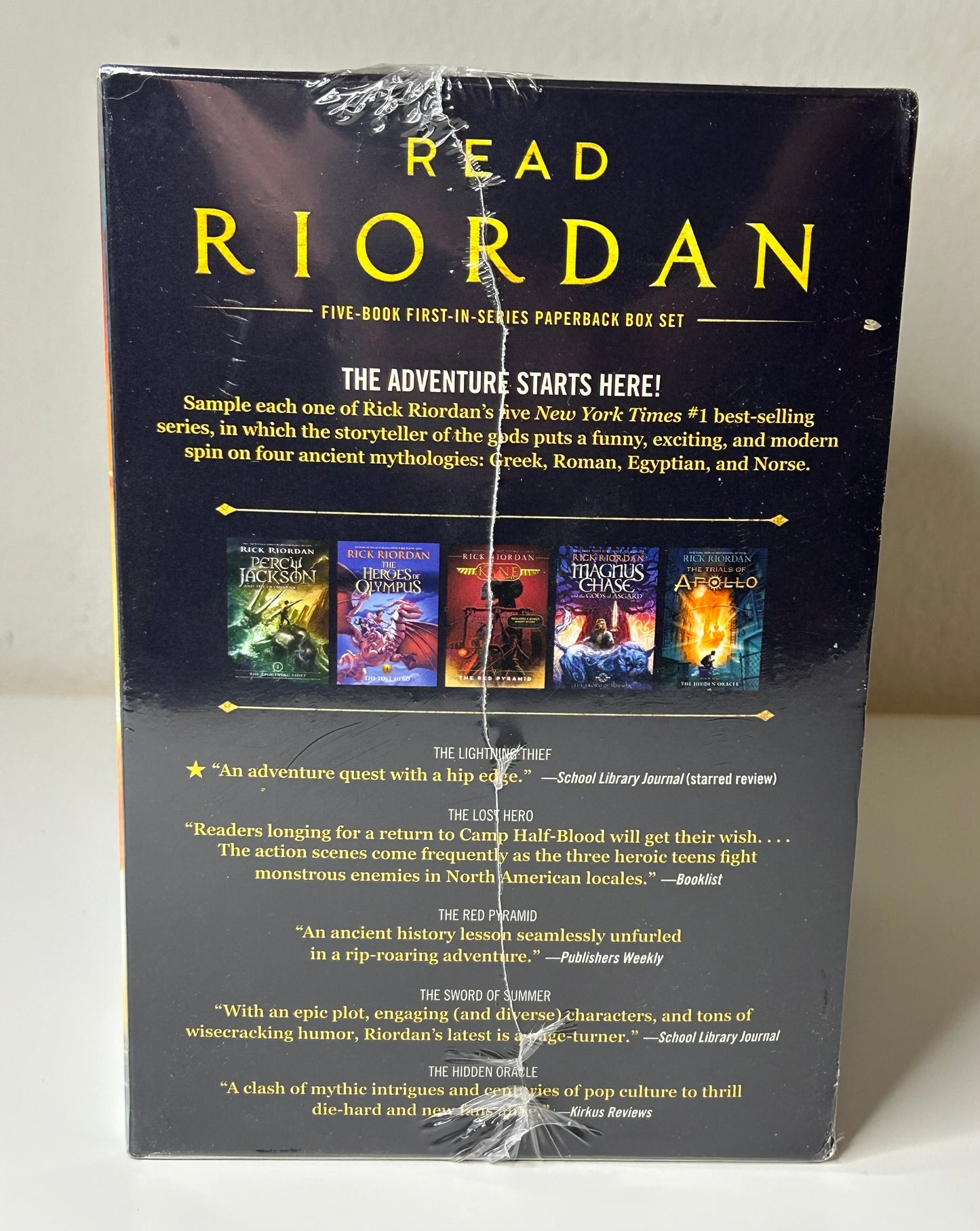 Read Riordan Percy Jackson & the Olympians Five-Book Set