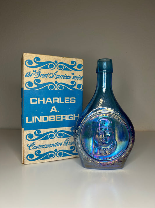 Vintage 1970s Charles Lindbergh Decanter
