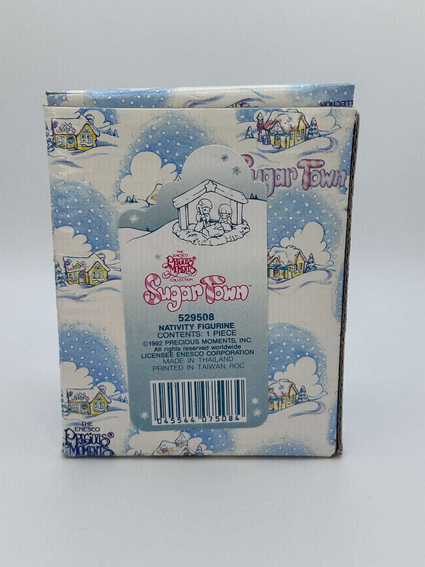 Precious Moments Vintage 1992 Sugar Town Nativity Scene Figurine