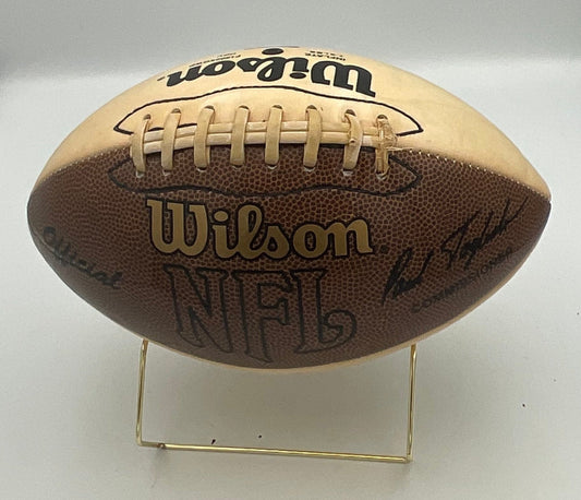 Vintage Official NFL Football Commissioner Paul Tagliabue Wilson White Panels