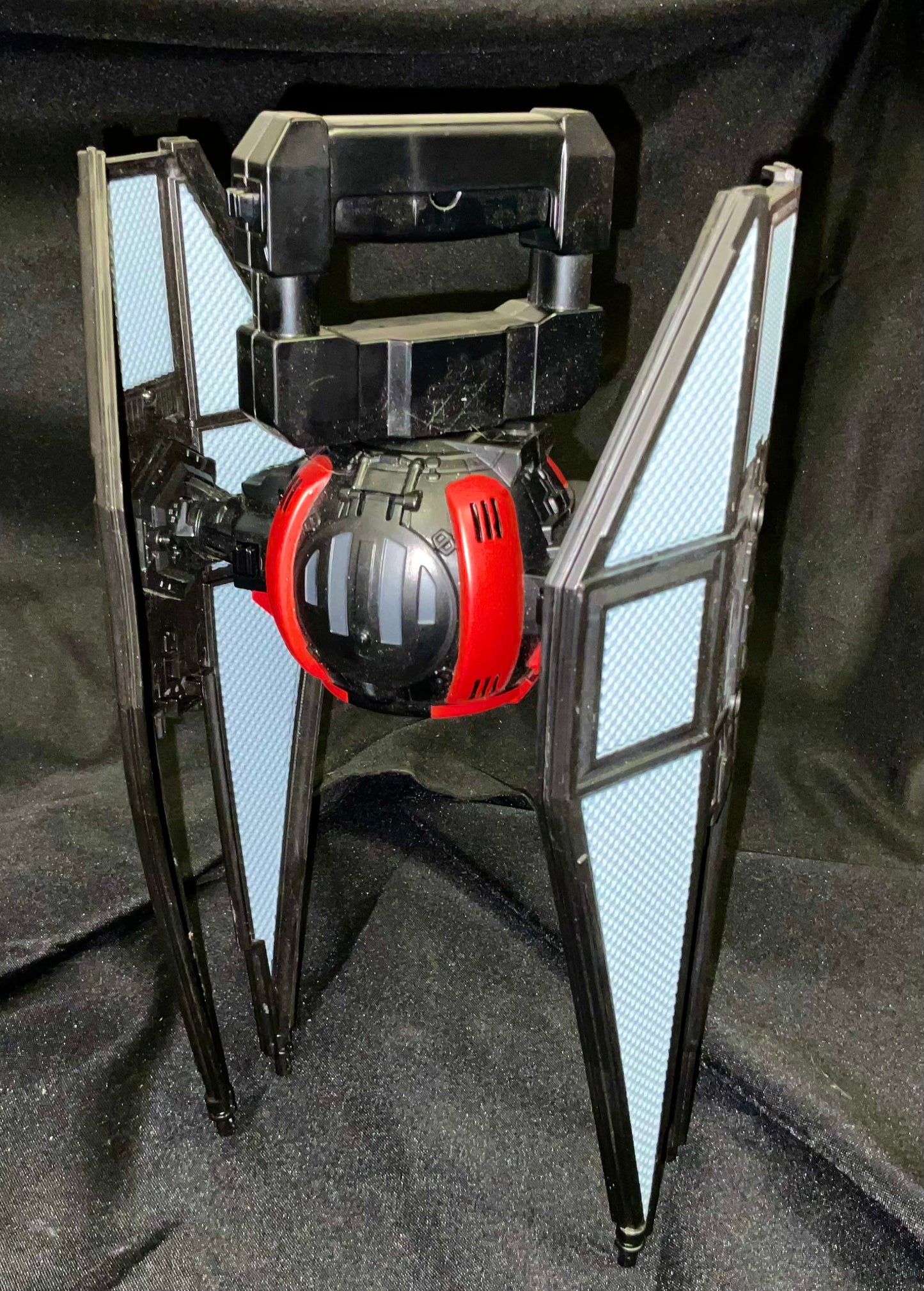 Star Wars TIE Whisper Fighter Handheld Spinning Toy with Light and Sounds Disney Store London