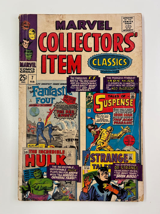 Marvel Collectors Item Classics #7 Vintage 1967 Classic Comic Book
