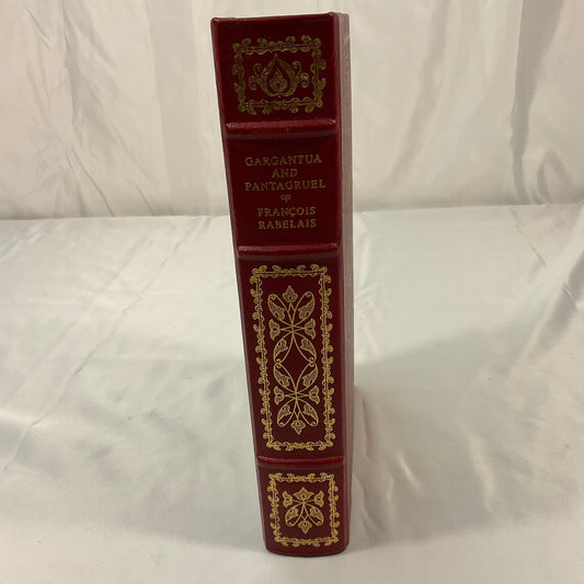 The Histories of Gargantua and Pantagruel Vintage 1982 Leather Bound Hardcover Book